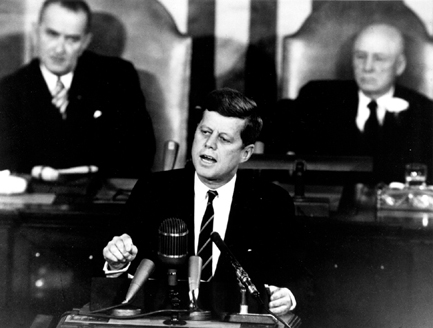 
The Decision to Go to the Moon: President John F. Kennedy's May 25, 1961 speech before a Joint Session of Congress
