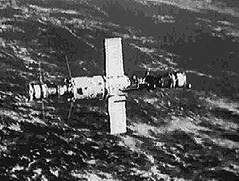
DOS-5 (Salyut 6) space station with two docked spacecraft