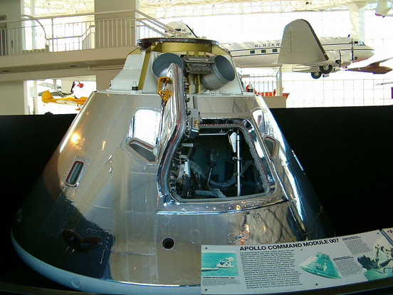 
Unflown command module CM-007 at the Museum of Flight in Seattle