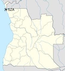 Location of Soyo Airport in Angol