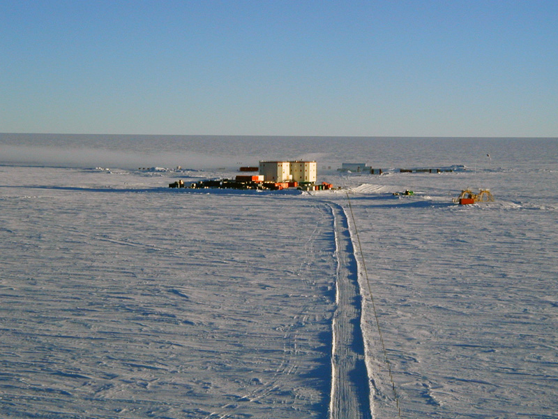 Concordia Research Station at Dome Circe, Charlie or Concordia. Photo by Stephen Hudson.
