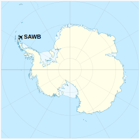 Marambio Airport map