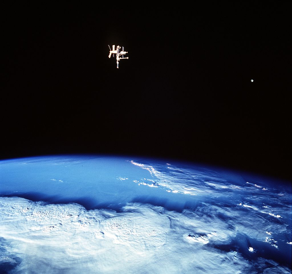 The Mir station helped pave the way for the ISS project in the 1990s
