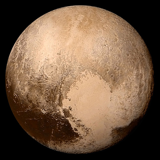 New Horizons image of Pluto