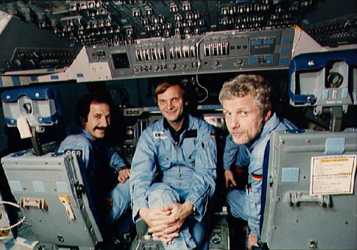 European astronauts prepare for their Spacelab mission, 1984