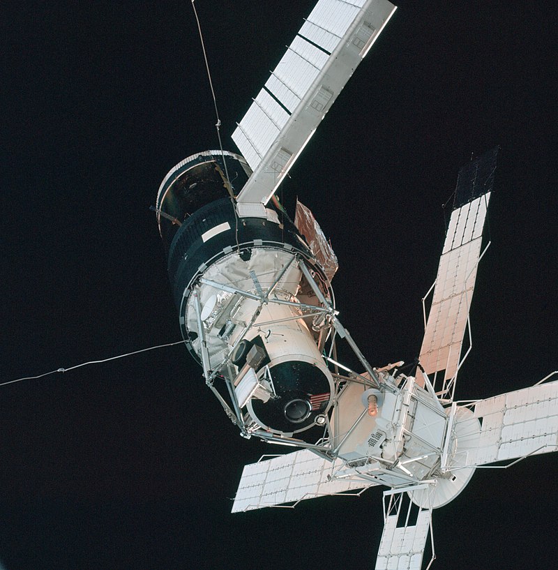 The U.S. Skylab station of the 1970s