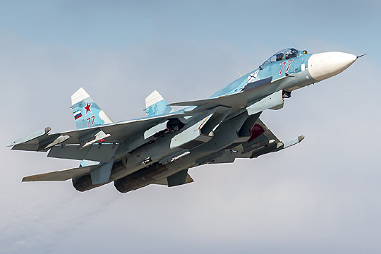Su-33s with canard