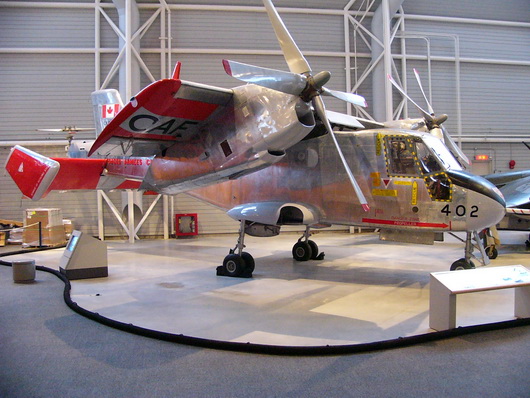 Canadair CL-84 Dynavert tilt-wing VTOL research aircraft