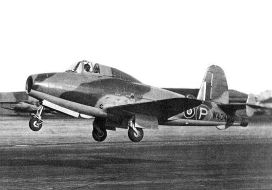 Gloster E.28/39 jet engine research aircraft