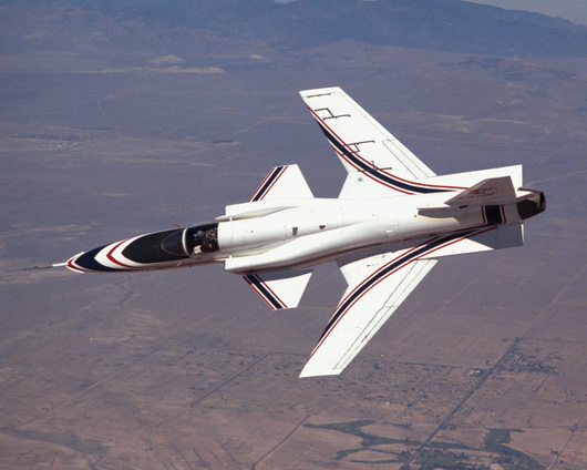 Grumman X-29 forward swept wing and stability research aircraft