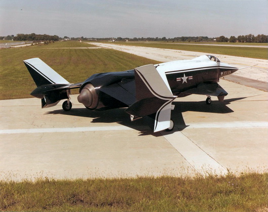XFV-12A on ramp at NAA in Columbus, Ohio