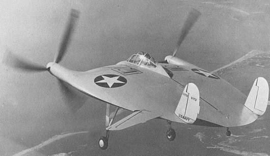 Vought V-173 disk wing research aircraft