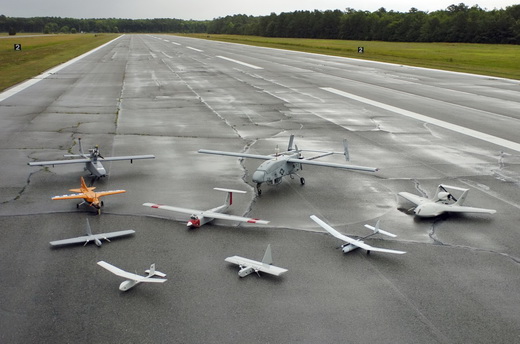 U.S. UAV demonstrators in 2005