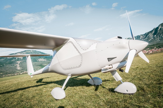Unmanned Versatile Aircraft (originally a 2-seater Pipistrel Sinus)