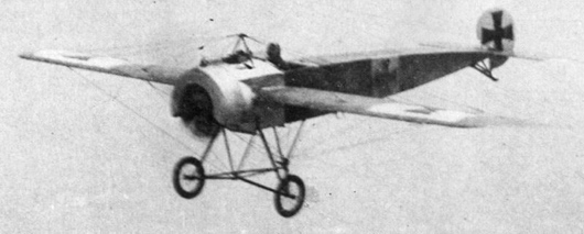 
Captured E.III 210/16 in flight at Upavon, Wiltshire in 1916.