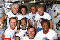 STS 61-A crew portrait onboard Challenger middeck.jpg