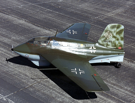 The NMUSAF’s Me 163B Komet