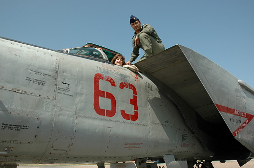 MiG-25 at Nasosnaya