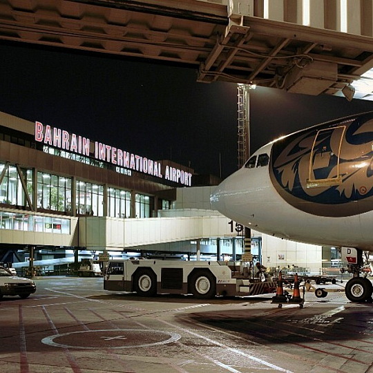 Bahrain International Airport’s departure terminal, 2014