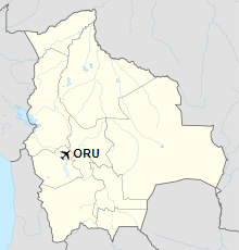 ORU is located in Bolivia