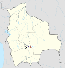 SRE is located in Bolivia