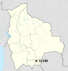 SLVM is located in Bolivia