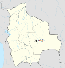 VVI is located in Bolivia