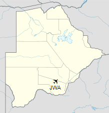 JWA is located in Botswana