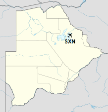 SXN is located in Botswana