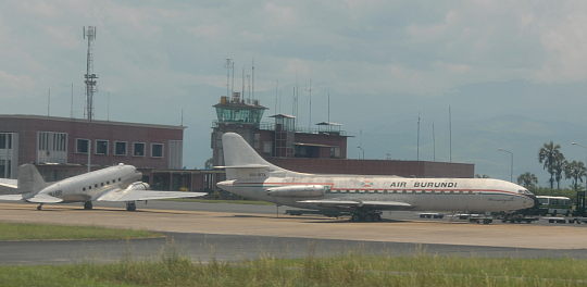 Bujumbura International Airport in 1976.