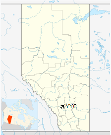 YYC is located in Alberta