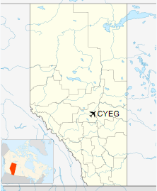 CYEG is located in Alberta