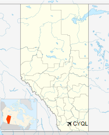 CYQL is located in Alberta