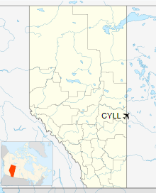 CYLL is located in Alberta