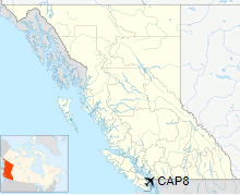 CAP8 is located in British Columbia