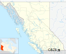 CBZ8 is located in British Columbia