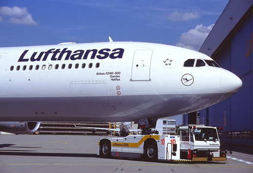 Lufthansa’s Gander Halifax plane
