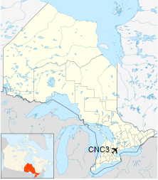 CNC3 is located in Ontario