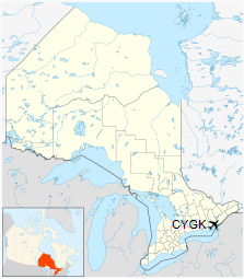 CYGK is located in Ontario