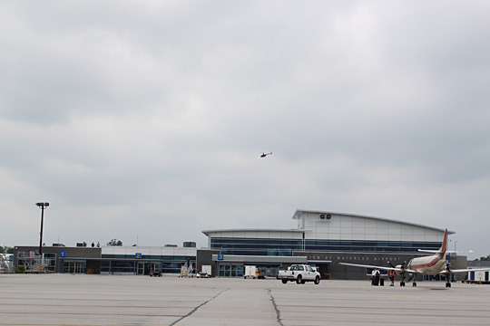The Waterloo Terminal as seen from Taxiway Bravo