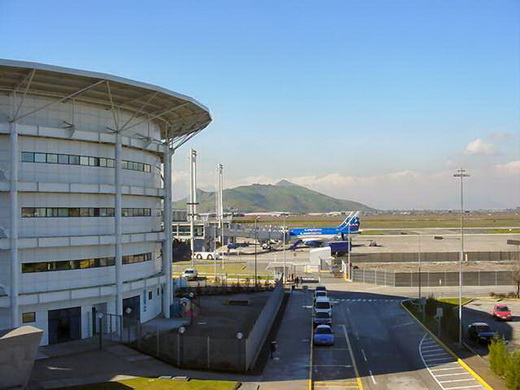 View of the domestic terminal