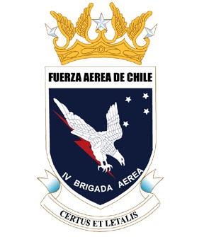 Emblema de la IV Brigada Aérea de la Fuerza Aérea de Chile