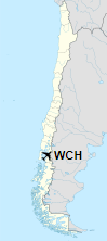 WCH is located in Chile