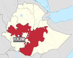 HAJM is located in Ethiopia
