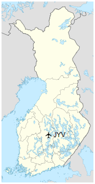 JYV is located in Finland