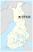 EFKM is located in Finland