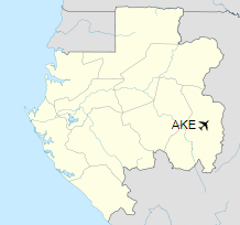 AKE is located in Gabon