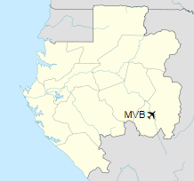 MVB is located in Gabon