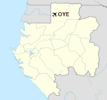 OYE is located in Gabon