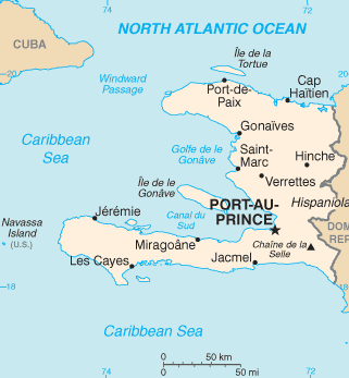 Haiti Airports map